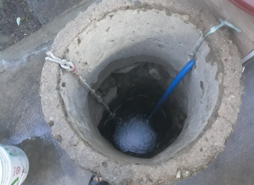 경주한옥민박 그린&힐링 외부 우물가화단